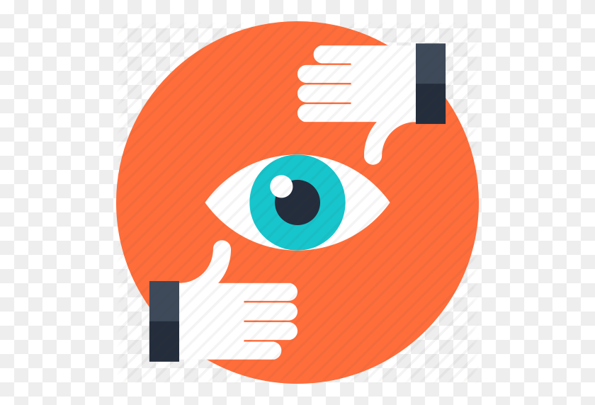 512x512 Eye, Review, Search, See, View, Vision, Watch Icon - Vision PNG
