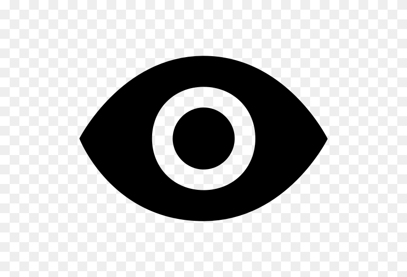 512x512 Eye, See, View, Watch Icon - Eye PNG