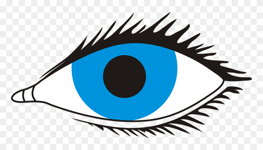 960x517 Eyeball Clipart Eye Symbol - Eye Clipart Transparent