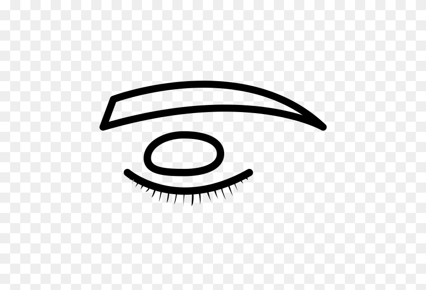 512x512 Eyebrow Lashes, Eye Lashes, Eyelashes Icon With Png And Vector - Eyebrow PNG