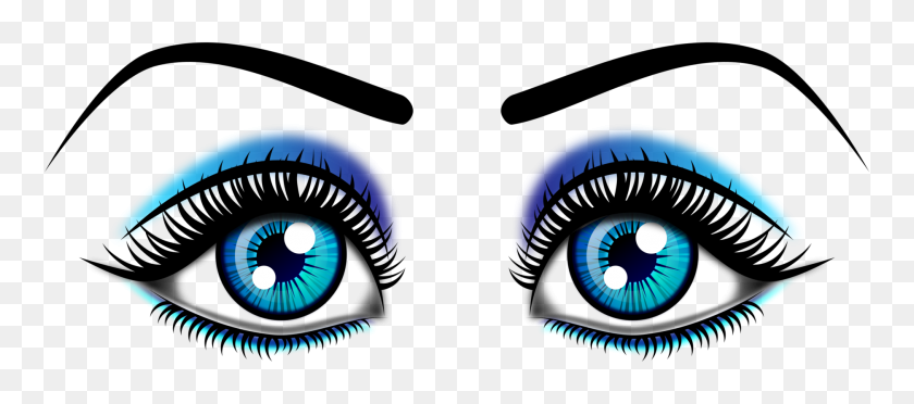 1875x750 Eyebrow Woman Eye Color - Free Clip Art Eyes