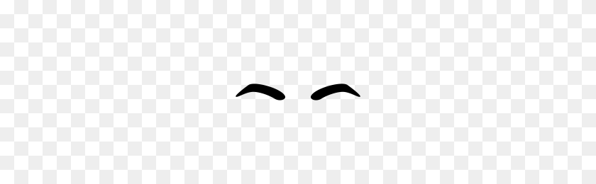 200x200 Eyebrows Icons Noun Project - Eyebrow PNG