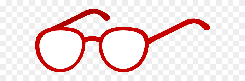 600x219 Eyeglasses Clip Art Free - Red Tie Clipart