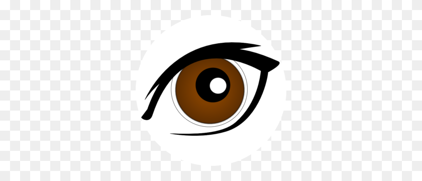300x300 Ojos De Ojos Negros Clipart - Ojos De Dibujos Animados Png