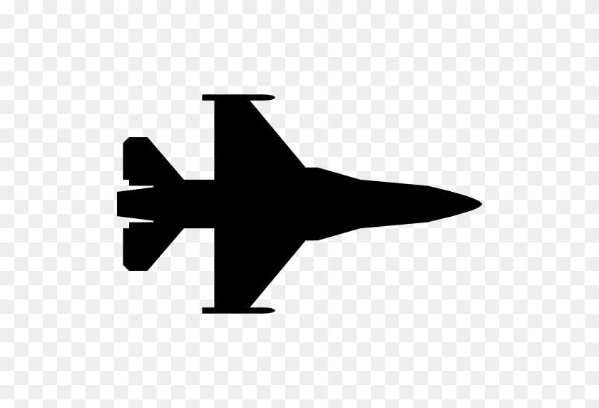 512x512 Imágenes Prediseñadas De Avión De Combate De F - F16 Clipart