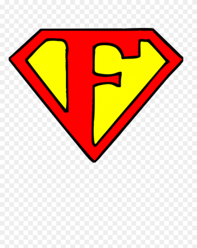 870x1110 F Letter Logo Png - Superman Logo PNG