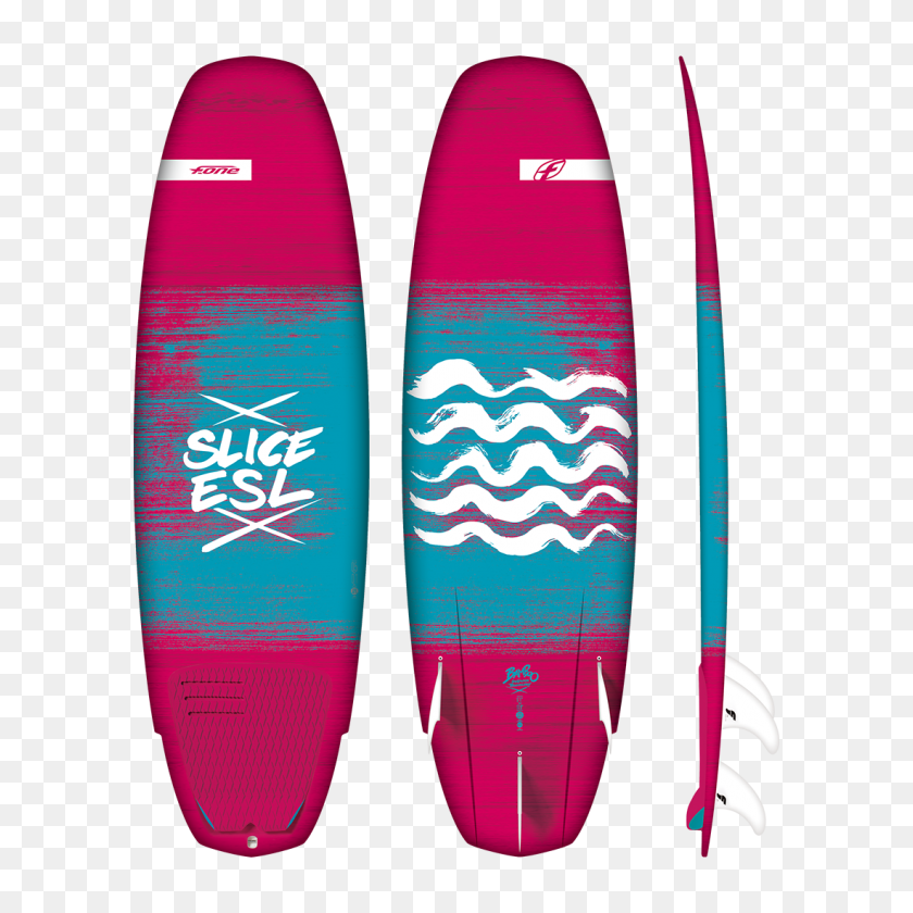 1100x1100 F One Slice Esl Surfboard - Surfboard PNG