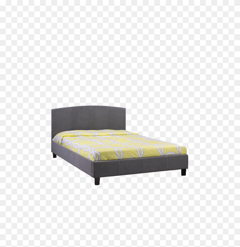 519x804 Fabric Bed - Bedroom PNG