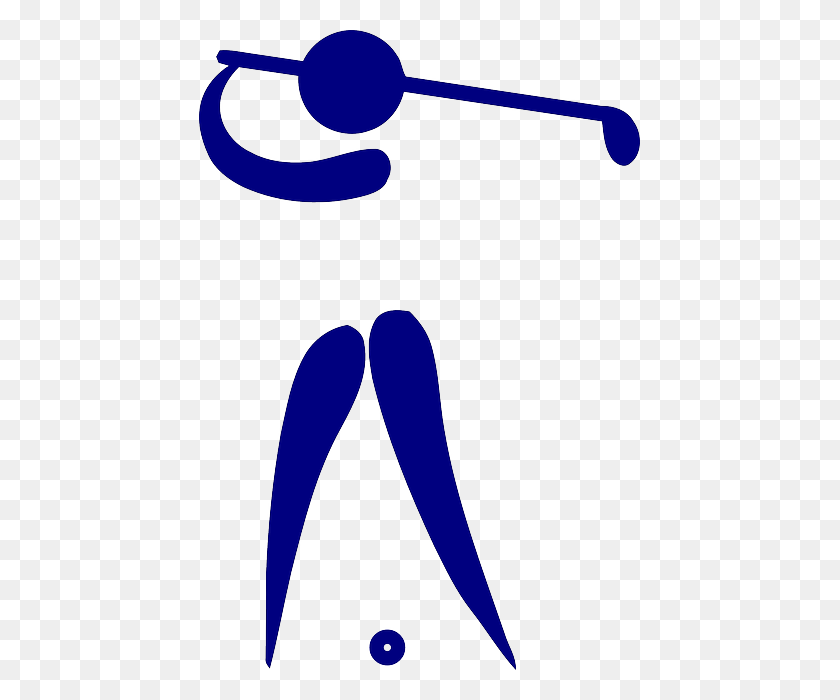 441x640 Face Above The Golf Ball Ladies Golf Art Golf - Golf Ball And Tee Clipart