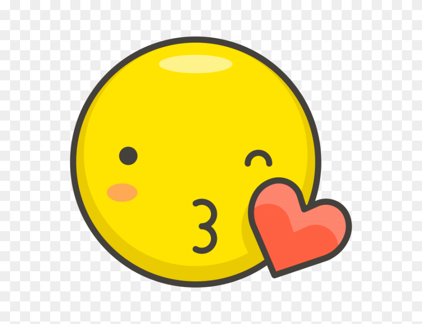 Face Blowing A Kiss Emoji Png Transparent Emoji - Blowing A Kiss Clipart