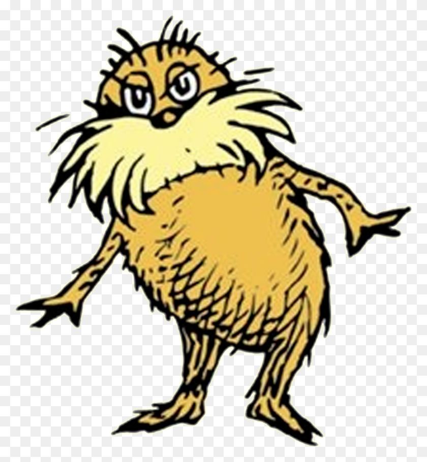 864x942 Face Clipart Lorax, Face Lorax Transparent Free For Download - Truffula Tree Clipart