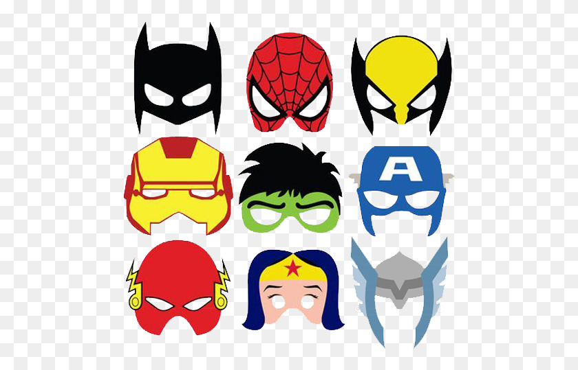 483x479 Face Clipart Spider Man Superhéroe Iron Man Superhéroe Máscaras Png - Spiderman Face Clipart