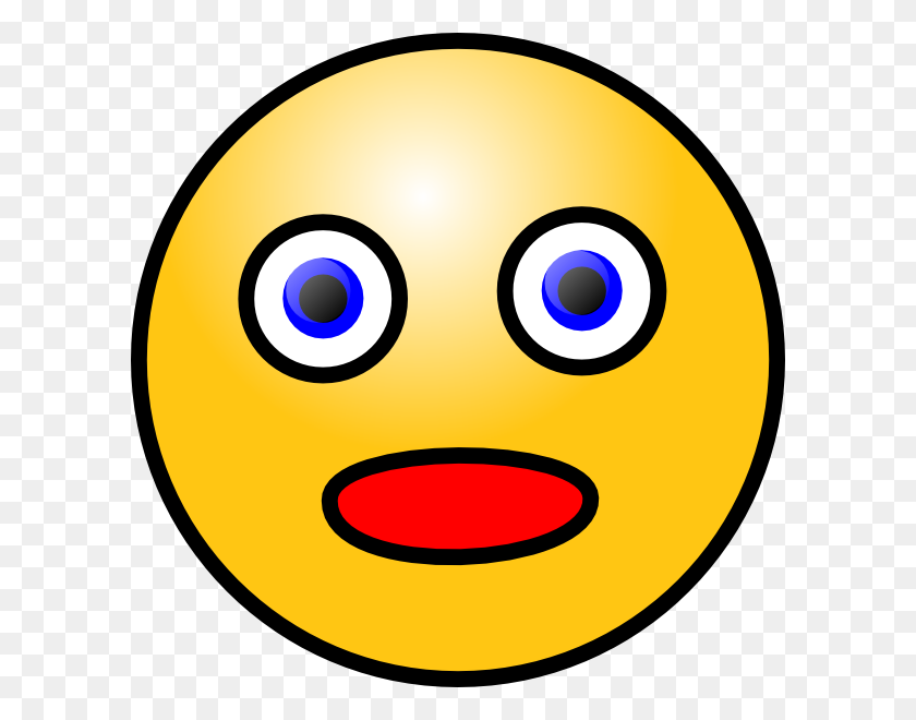 600x600 Face Clipart Surprised - Person Laughing Clipart