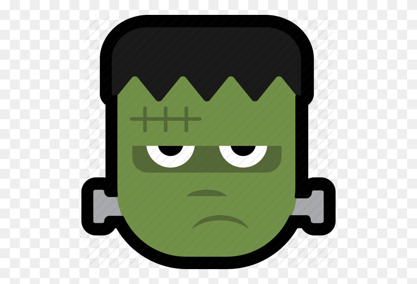 512x512 Face, Frankenstein, Halloween, Monster Icon - Frankenstein PNG