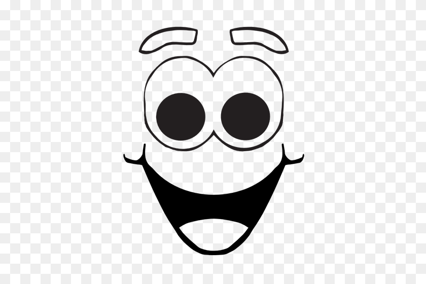 388x500 Face Free Clipart - Goofy Face Clipart