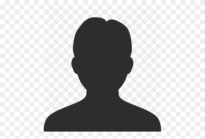 481x512 Face, Head, Male, Man, Person, Profile, Silhouette, User Icon - Person Silhouette PNG
