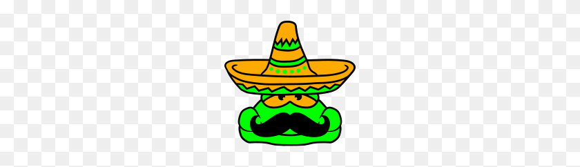190x182 Face Head Mexican Mustache Mustache Sombrero Hat S - Mexican Sombrero PNG