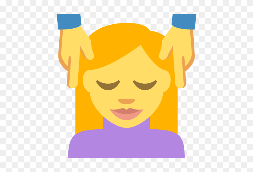 512x512 Cara Masaje Emoji Emoticon Vector Icono Descargar Gratis Vector - Masaje Clipart Gratis