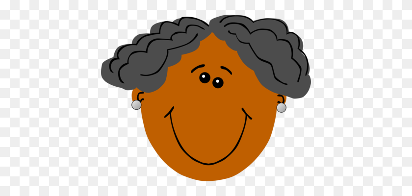 428x340 Face Nose Drawing Computer Icons Eye - Grandma Clipart Free