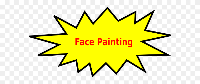 600x295 Face Painting Clip Art Face Painting Clip Art Cartoon Star Voice - Voice Clipart
