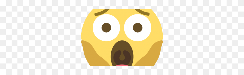 300x200 Cara Gritando De Miedo Emoji Png Image - Gritando Png