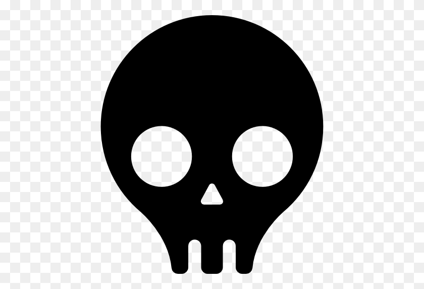 512x512 Face, Skeleton, Skull, Bone, People Icon - Skull Face PNG