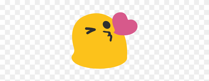 266x266 Face Throwing A Kiss Emoji Faces Emoji, Emoji - Kiss Emoji Clipart
