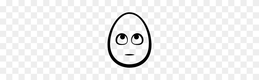 200x200 Face With Rolling Eyes Egg Head Emoji Icons Noun Project - Eye Roll Emoji PNG