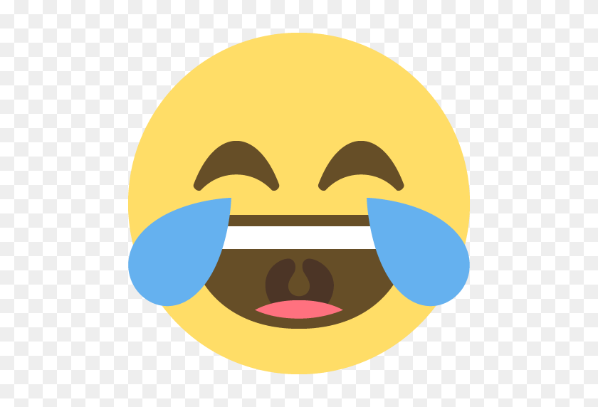 512x512 Face With Tears Of Joy Open Mouth Transparent Png - Joy Emoji PNG