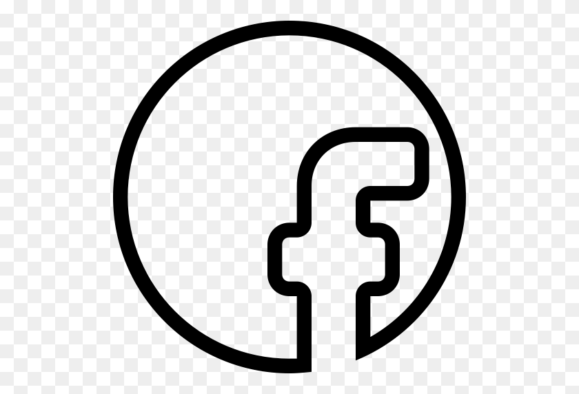 512x512 Facebook, Emoji, Удивленные Emoji, Значок Реакции На Facebook - Значок Facebook Png Белый
