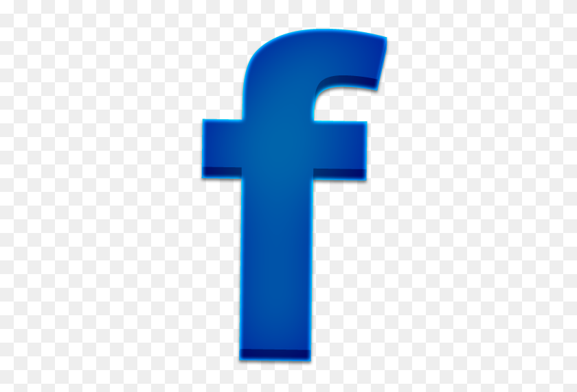 512x512 Значок Facebook F, Png Клипарт Изображения - Значок Facebook Прозрачный Png