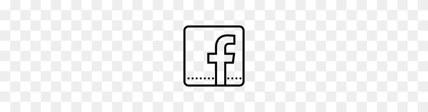 160x160 Facebook F Icons - Facebook White PNG