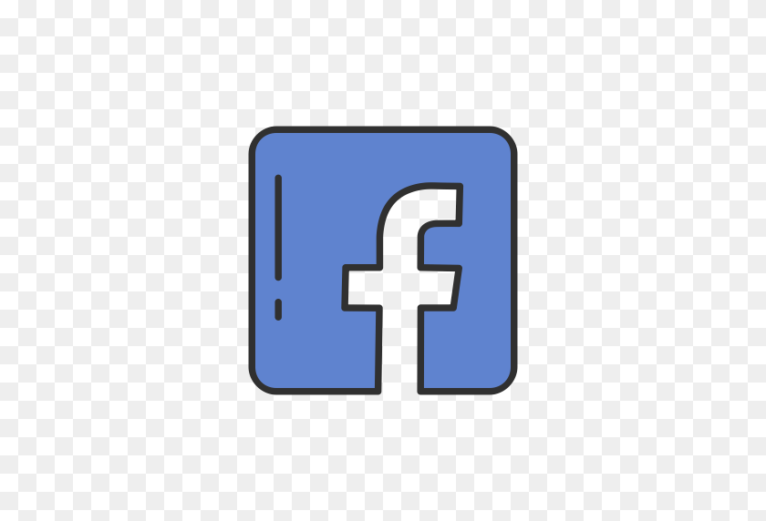 512x512 Facebook, Кнопка Facebook, Логотип Facebook, Значок Социальных Сетей - Кнопка Facebook В Формате Png