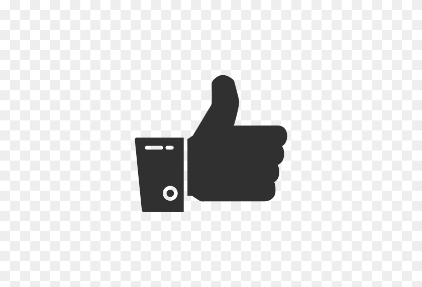 512x512 Facebook, Fb, Like, Thumbs Up Icon - Facebook Thumbs Up PNG