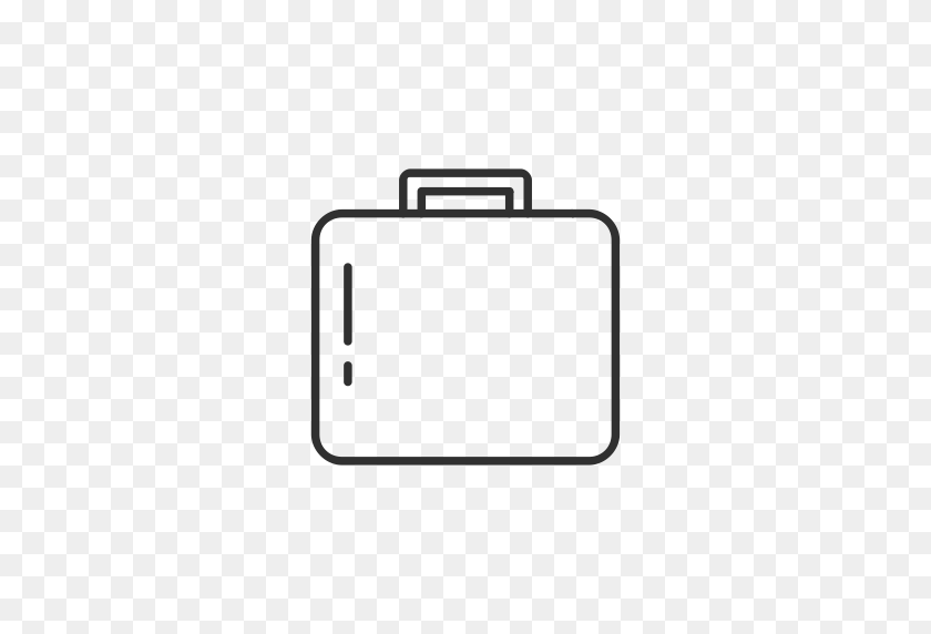 512x512 Facebook, Fb, Place Of Job, Suitcase Icon - Suitcase PNG