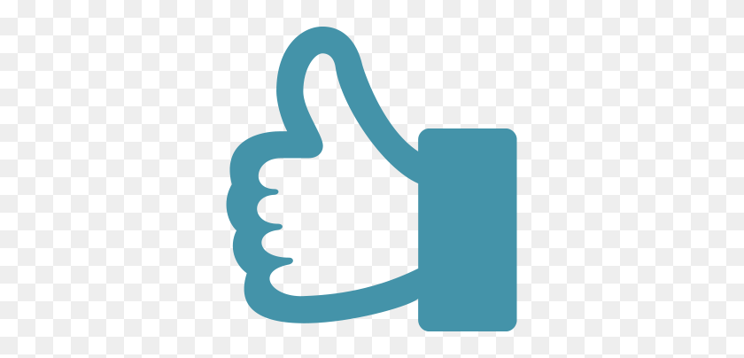 330x344 Facebook Guide - Facebook Thumbs Up PNG