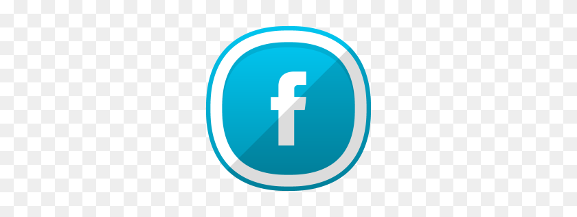 256x256 Значок Facebook Бесплатные Симпатичные Затененные Социальные Иконки Designbolts - Значок Facebook Png