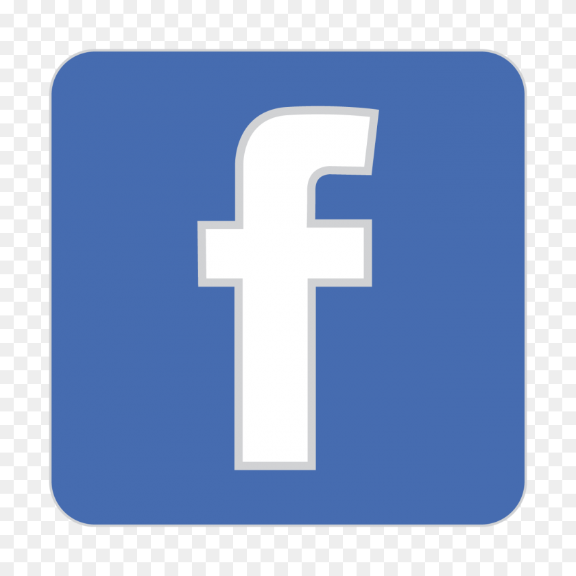 1350x1350 Facebook Icon Png Images - Facebook Button PNG
