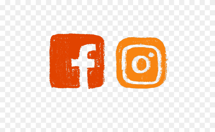 550x456 Facebook Instagram - Логотип Facebook И Instagram Png