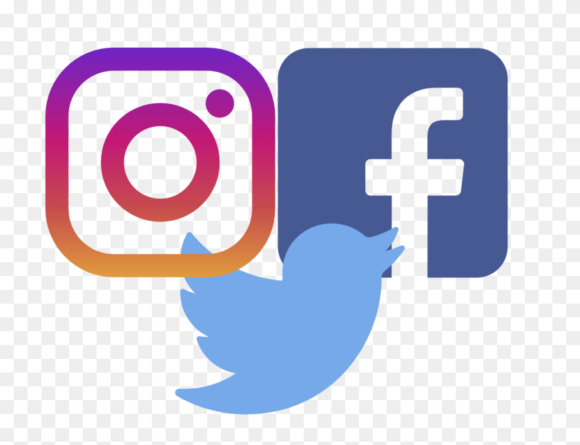 1200x900 Facebook, Instagram And Twitter Content Creation - Facebook Twitter Instagram Logo PNG