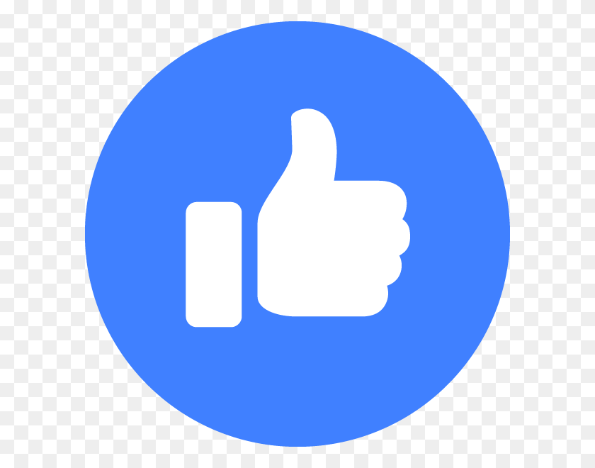 600x600 Facebook Like - Facebook Like Icon PNG