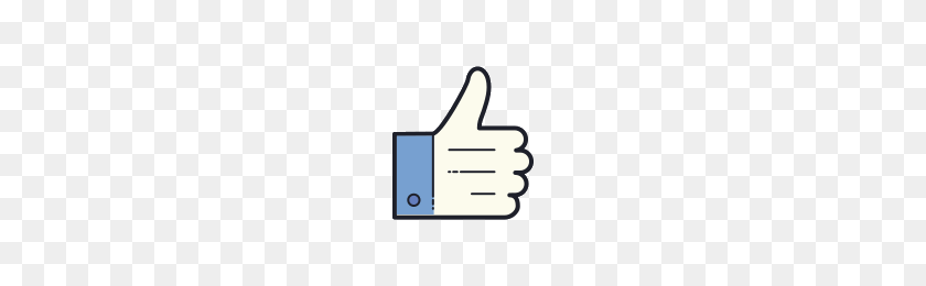 200x200 Facebook Like And Dislike Icons - Facebook Like PNG