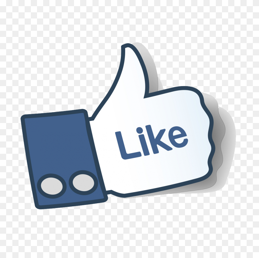 1000x1000 Иконки Facebook Like - Значок Facebook Like Png
