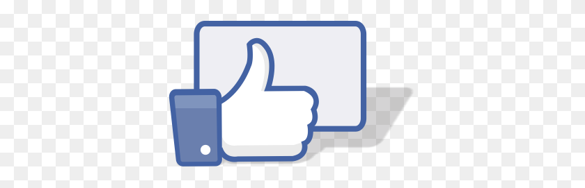 360x211 Facebook Like Transparent Background, Facebook Like Sign Clipart - Facebook Like Button PNG