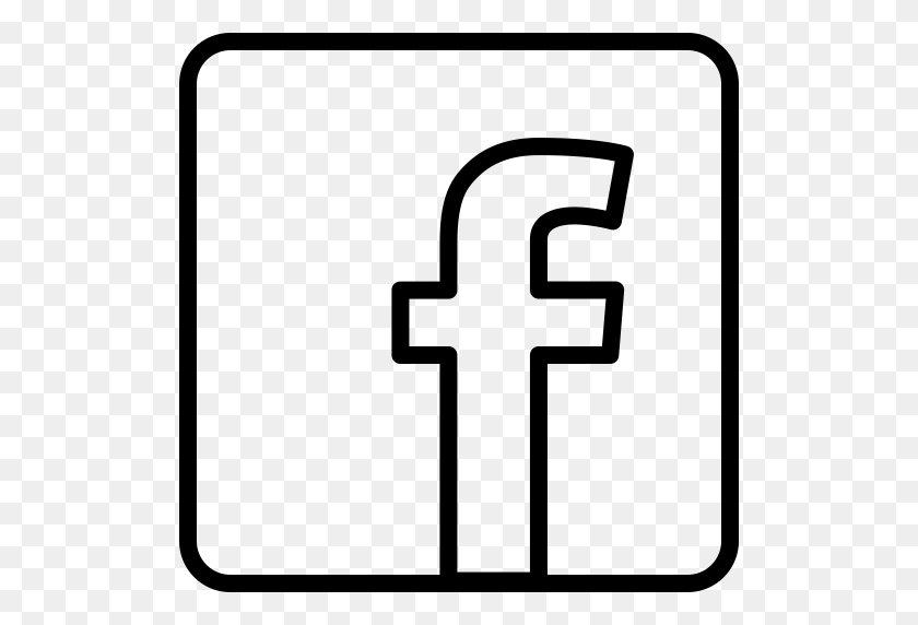 Facebook Logo Png Transparent Black