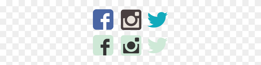 242x150 Logotipo De Facebook Png Transparente - Facebook Instagram Png