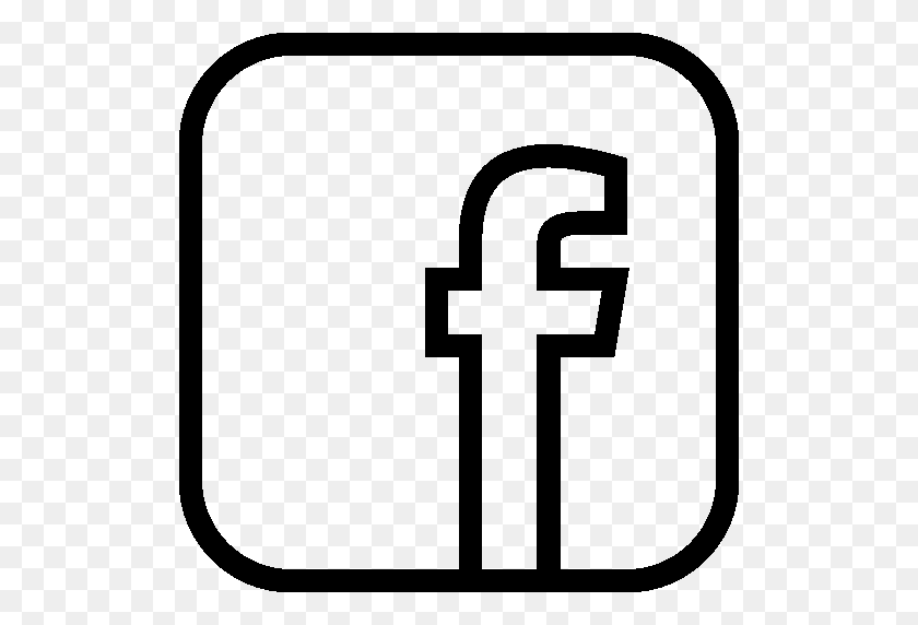 512x512 Facebook Logo White - Logo De Facebook PNG