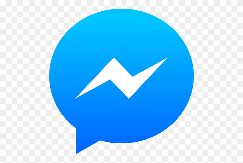 500x504 Logotipo De Facebook Messenger - Logotipo De Facebook Png Transparente