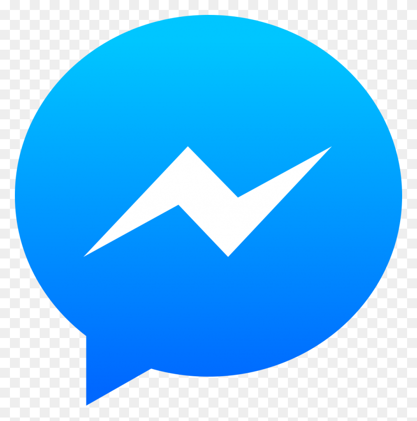 1000x1009 Facebook Messenger Logo - Facebook Messenger PNG