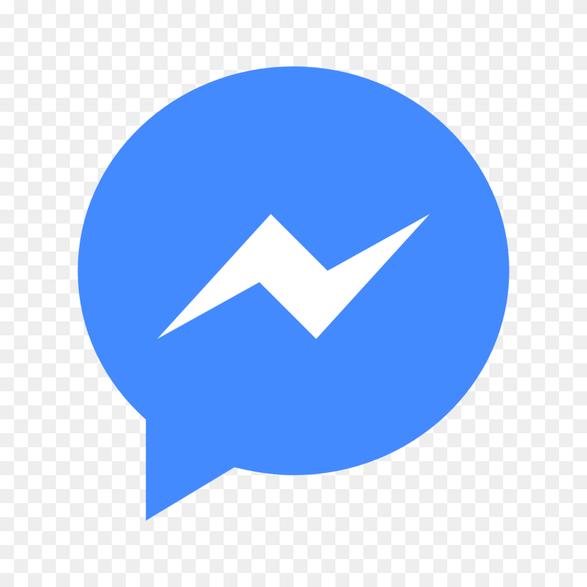 1600x1600 Facebook Messenger Logo Transparent Png Pictures - Facebook Symbol PNG